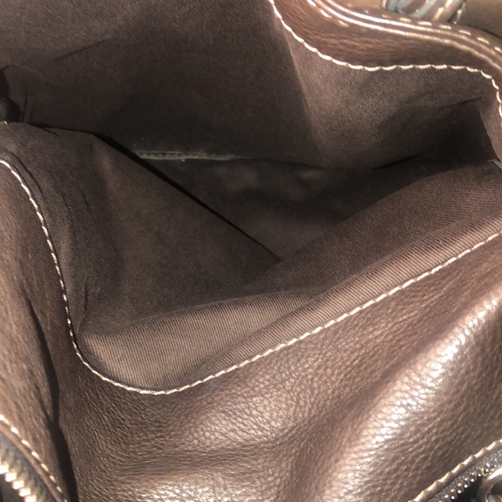 CHLOE Paddington Mocha Brown Leather Bag with Lock & Key Mint Condition - Picture 17 of 17